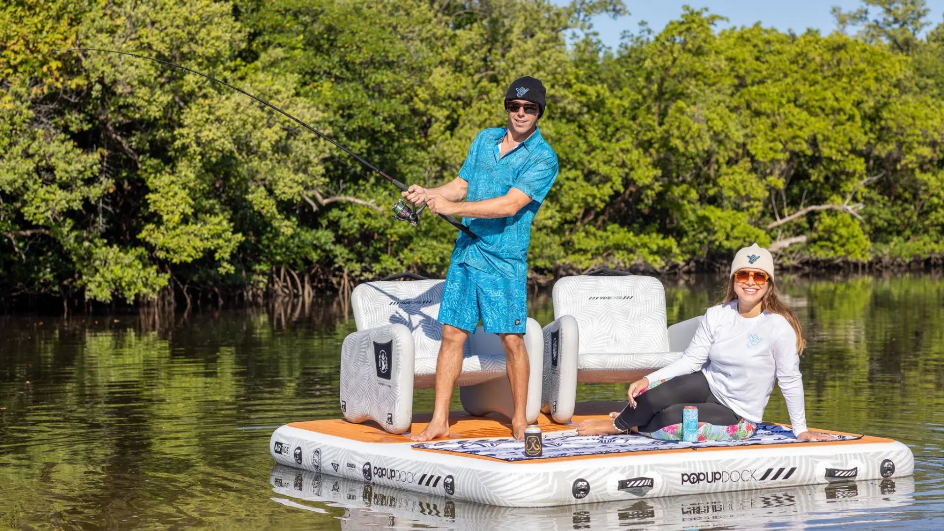 Inflatable Dock Benefits for Your Next Fishing Trip: Portable, Stable, and Easy-to-Use Fishing Platforms