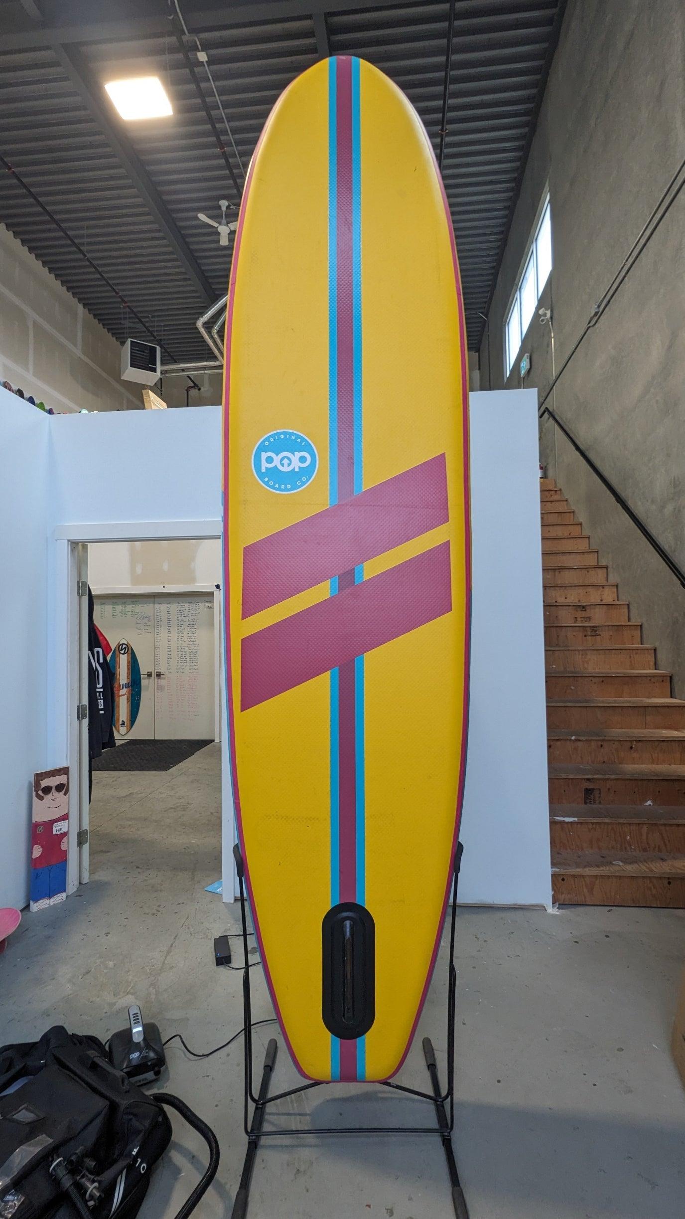 11'0" Yacht Hopper - Turq/Pink/Yellow - Green Program (Used) - Canadian Board Company
