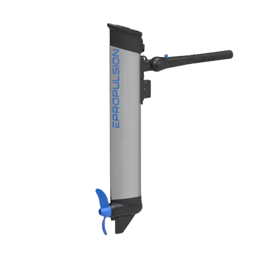 Epropulsion electric motor on a light gray background
