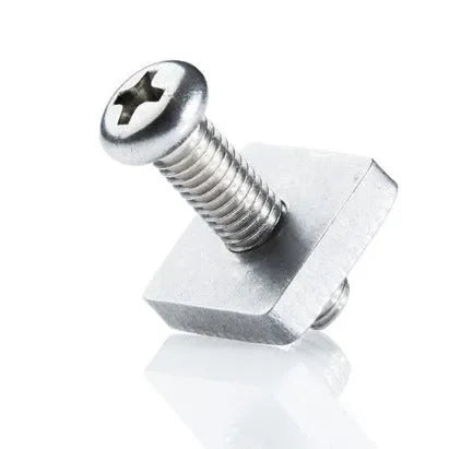 Phillips head stainless steel fin screws (3-pack) for surfboard and SUP fins.