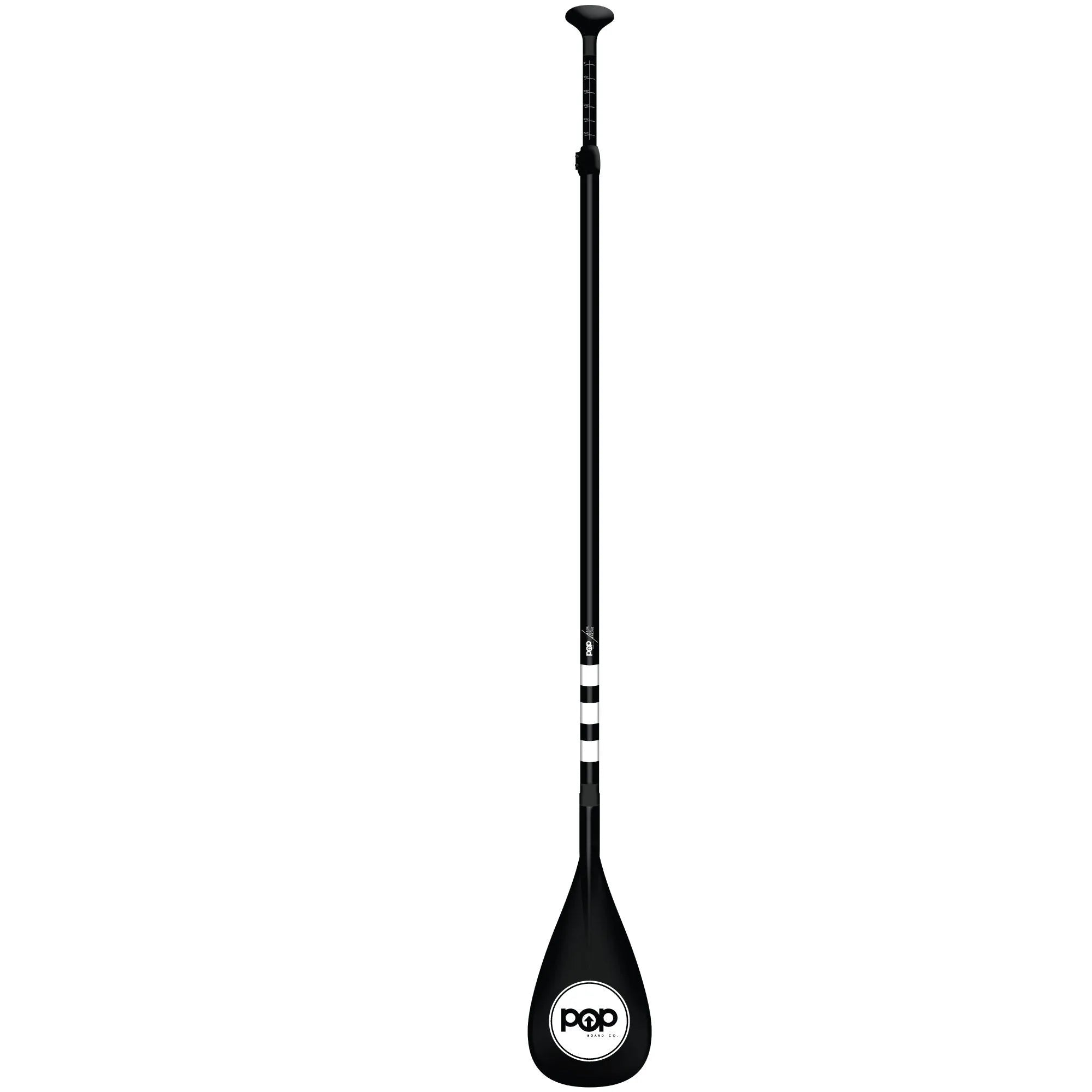 Adjustable black POP Loaner paddle designed for durability and performance.