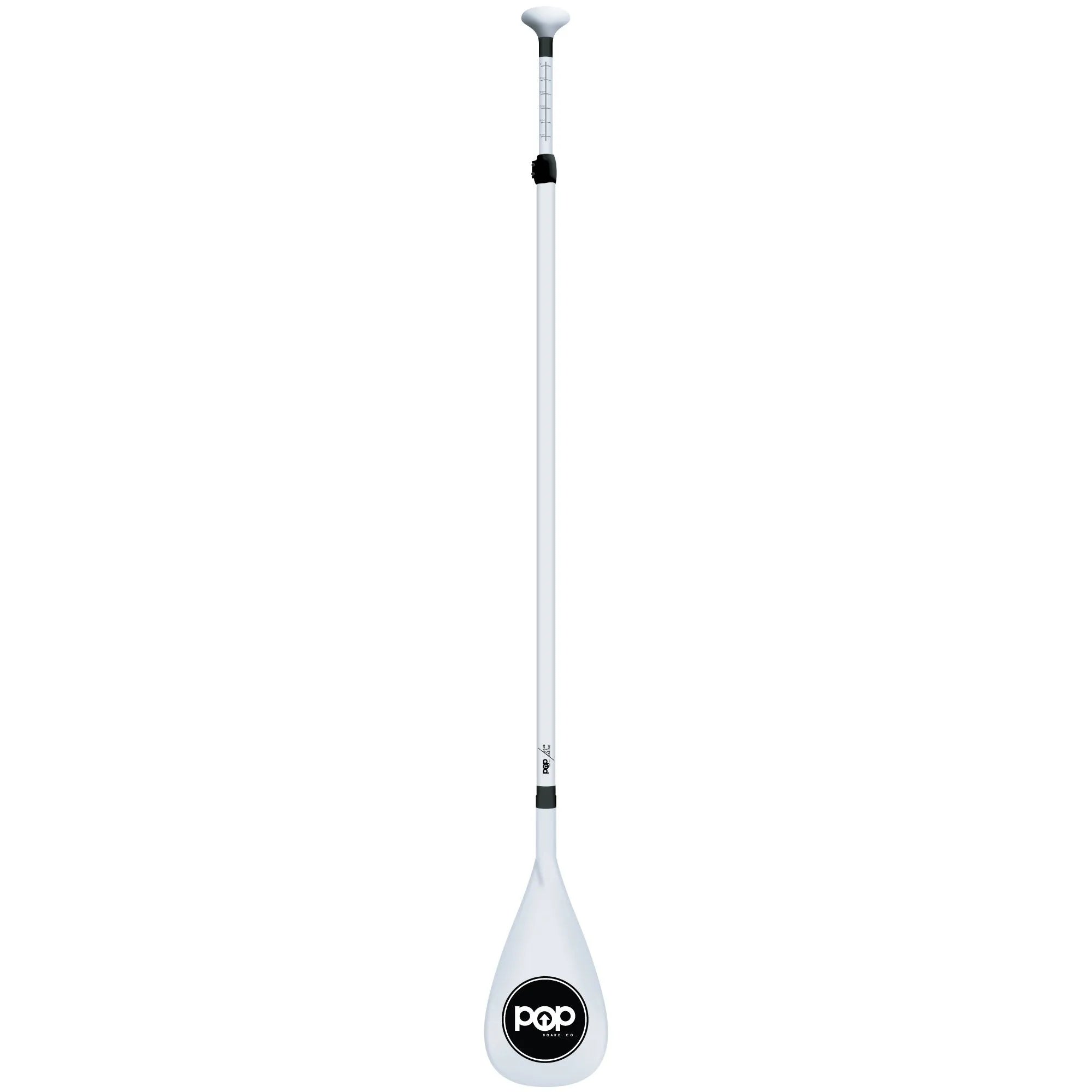 POP Trooper paddle front view in white color.