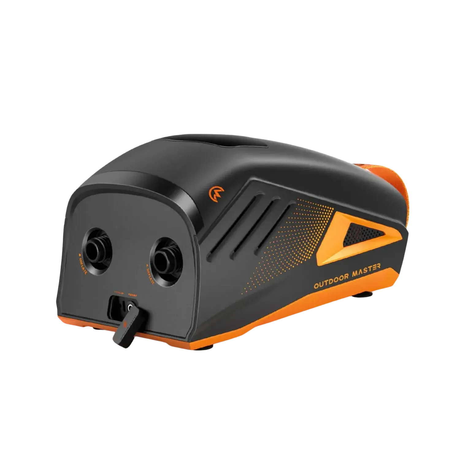 Shark 3 Electric Pump back angle with air intake system.