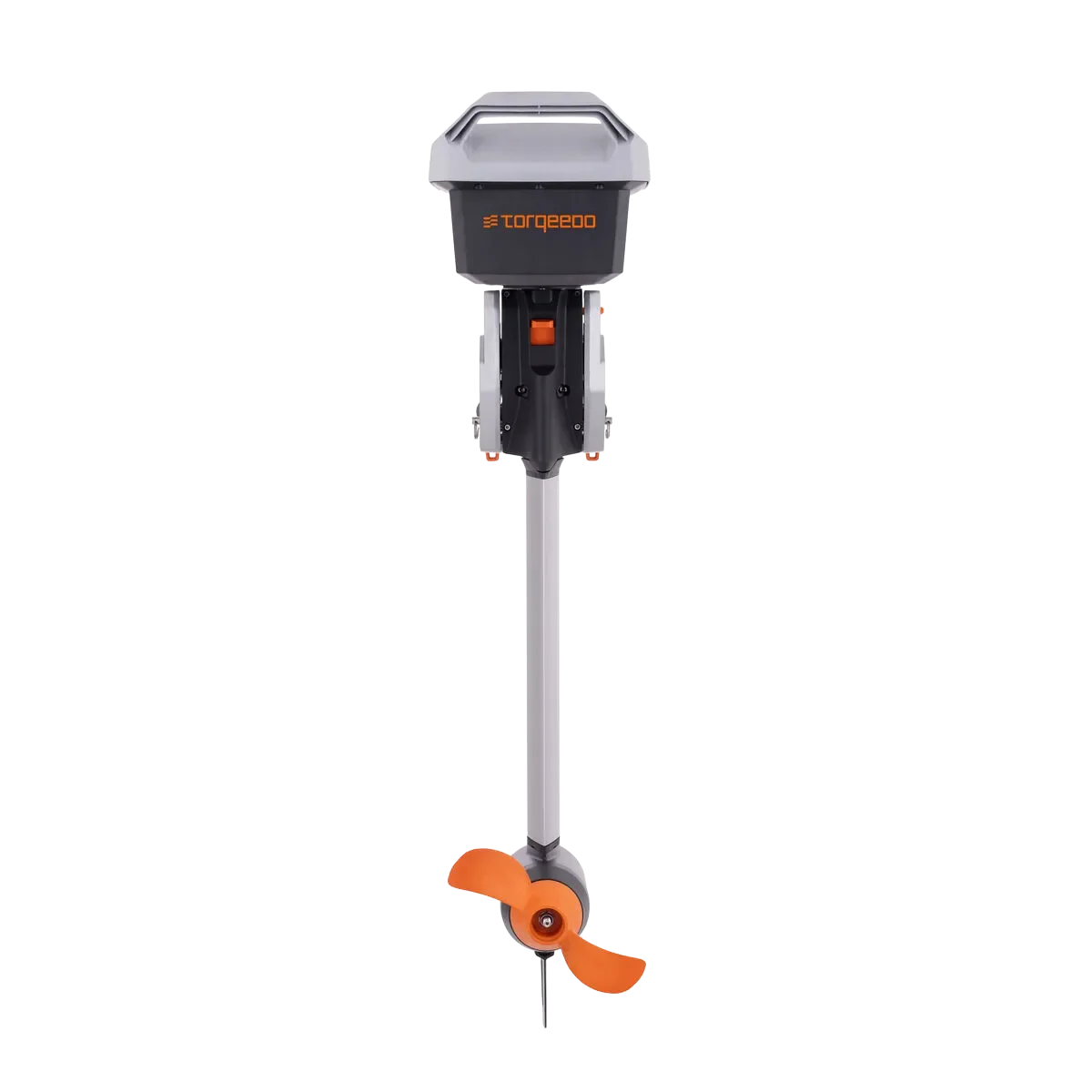 Back profile of Torqeedo Travel 1103 S compact electric motor.