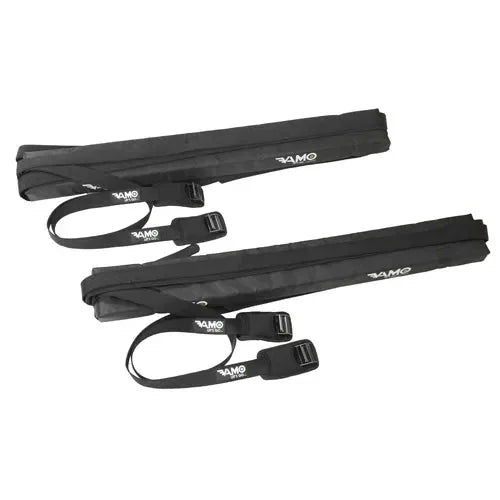 VAMO 30 inch vehicle travel rack kit for paddleboards, surfboards, and kayaks - portable roof rack system from Canadian Board Co.