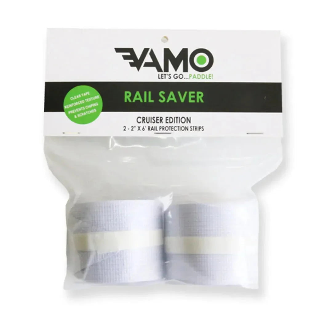 Vamo rail saver tape touring edition for paddleboard and SUP edge protection.