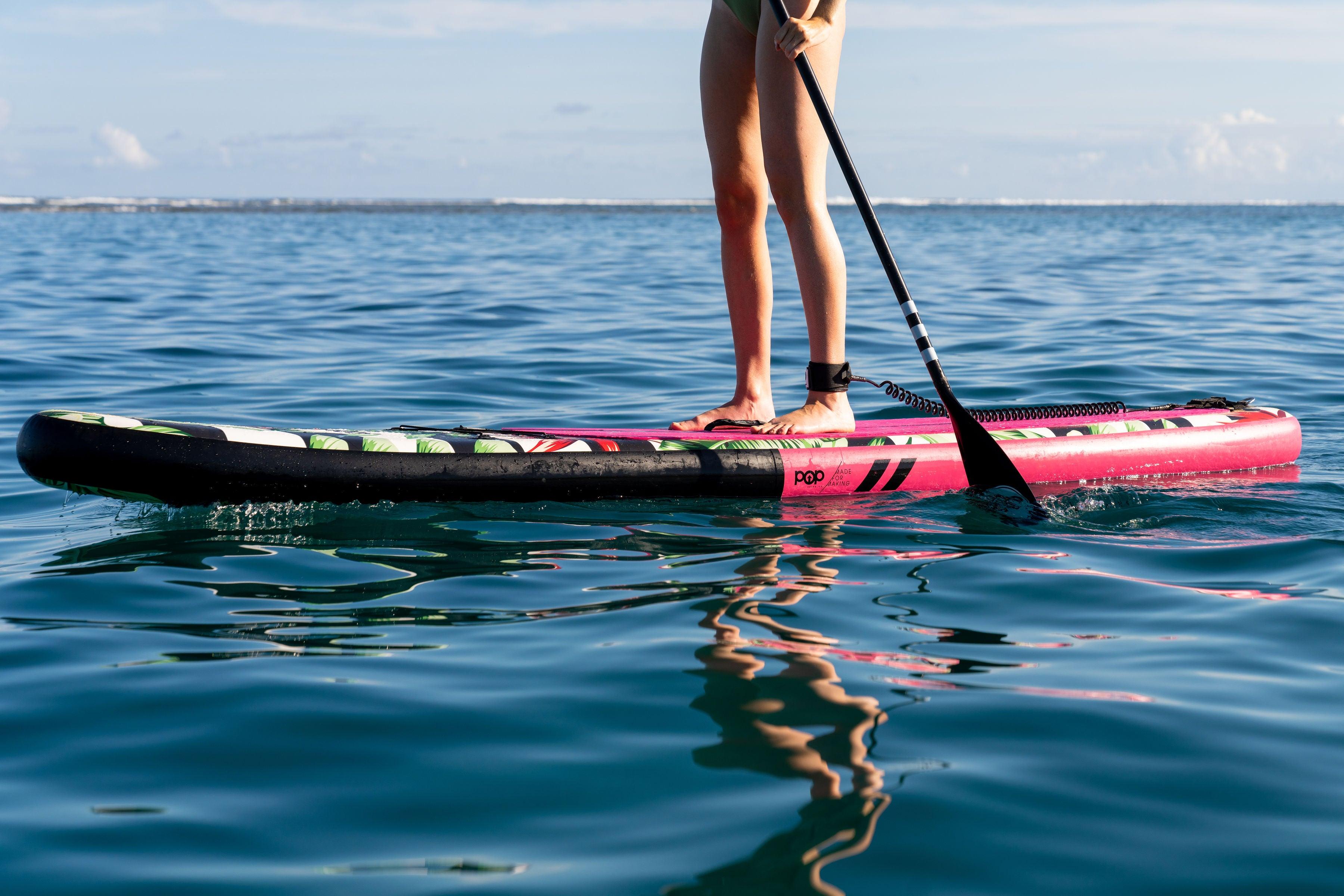 10'6 Royal Hawaiian Pink/Black - Canadian Board Company
