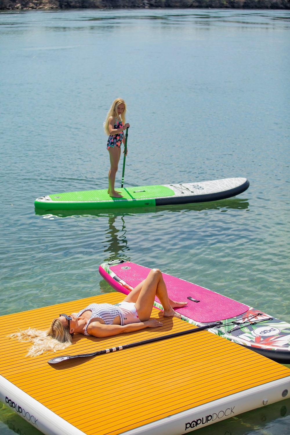 10'6 Royal Hawaiian Pink/Black - Canadian Board Company
