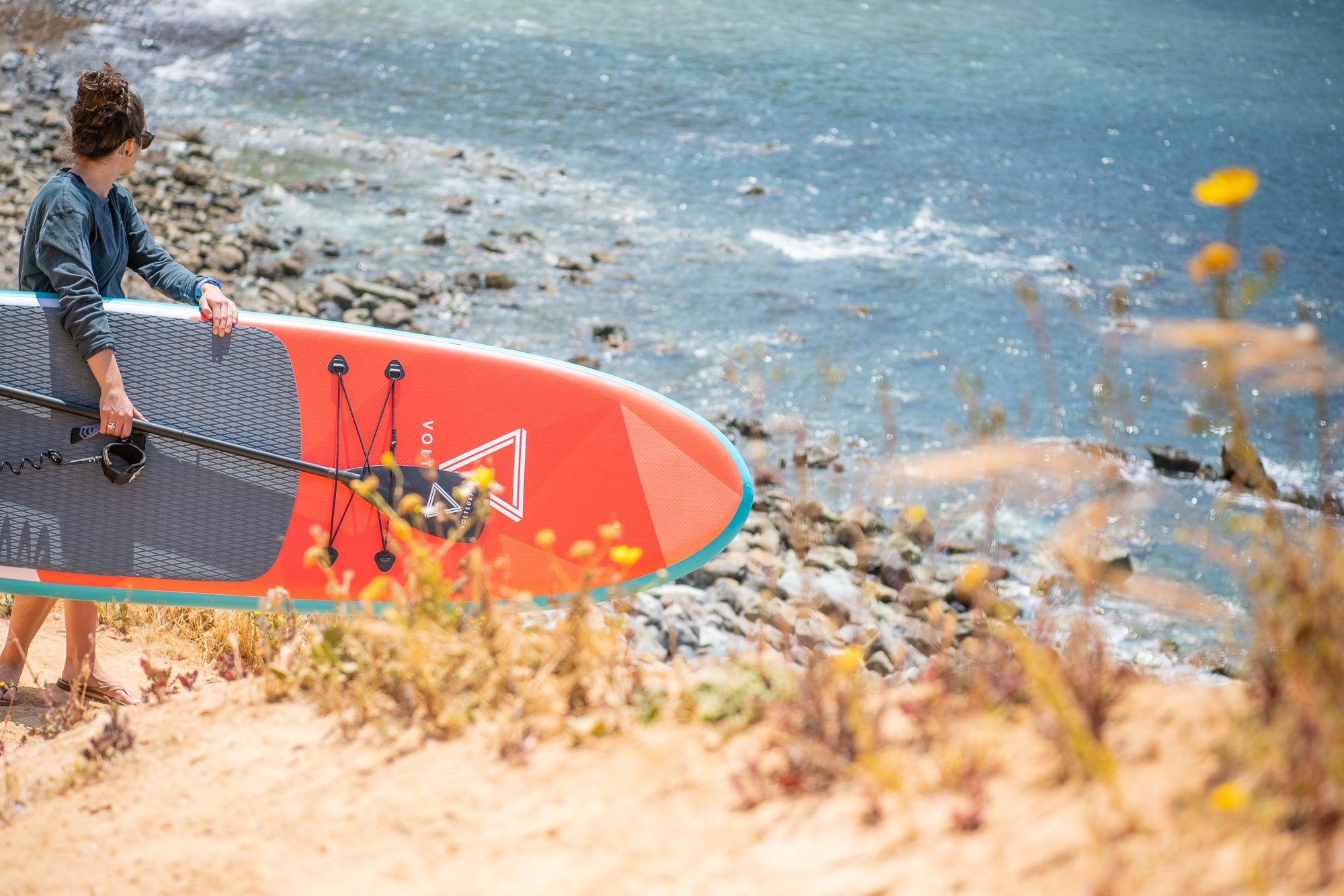 11’0 ROVER TURQUOISE INFLATABLE PADDLEBOARD - Canadian Board Company