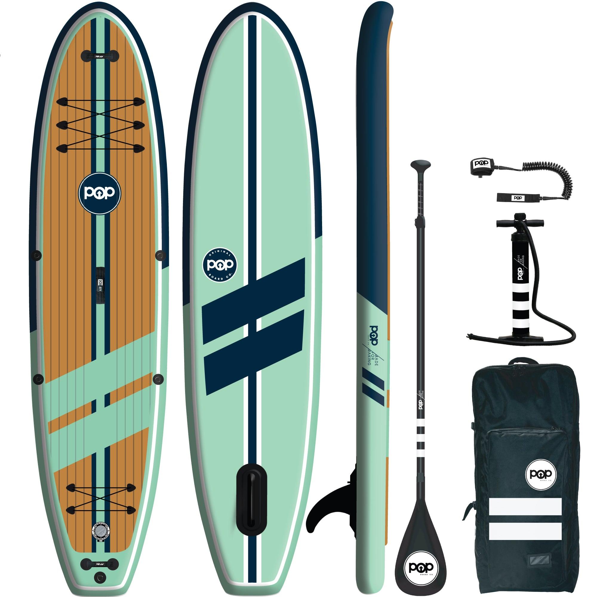 11'0 Yacht Hopper - Teak/Blue/Mint - Canadian Board Company