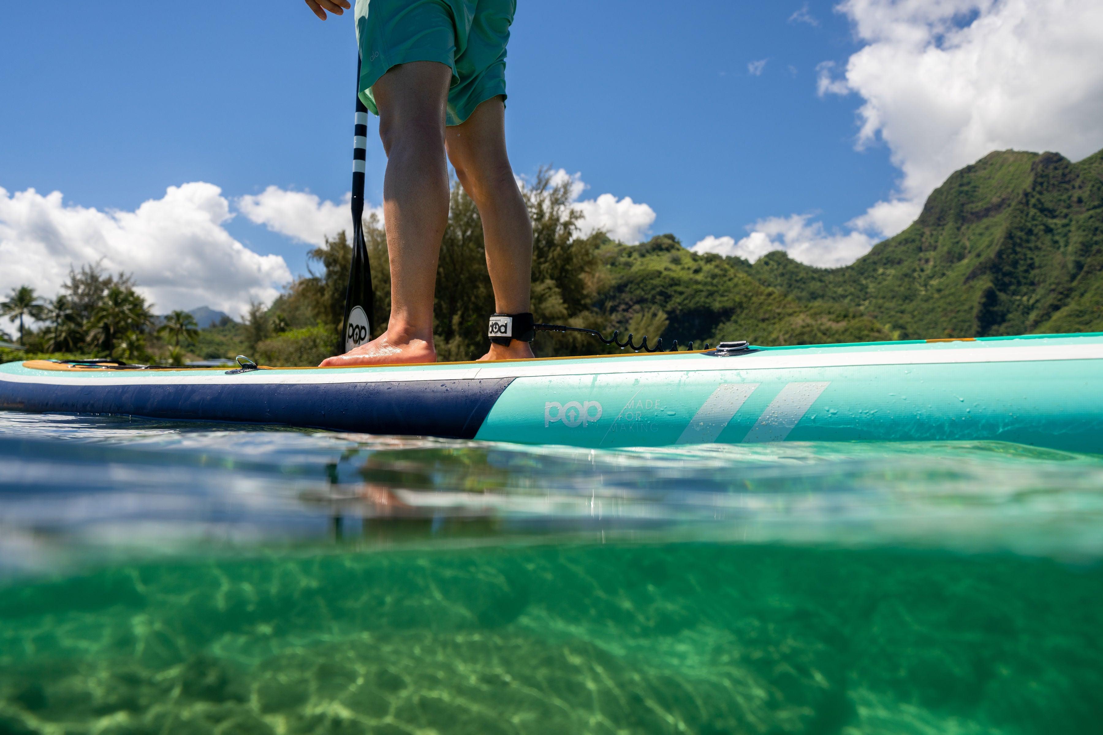 11'0 Yacht Hopper - Teak/Blue/Mint - Canadian Board Company