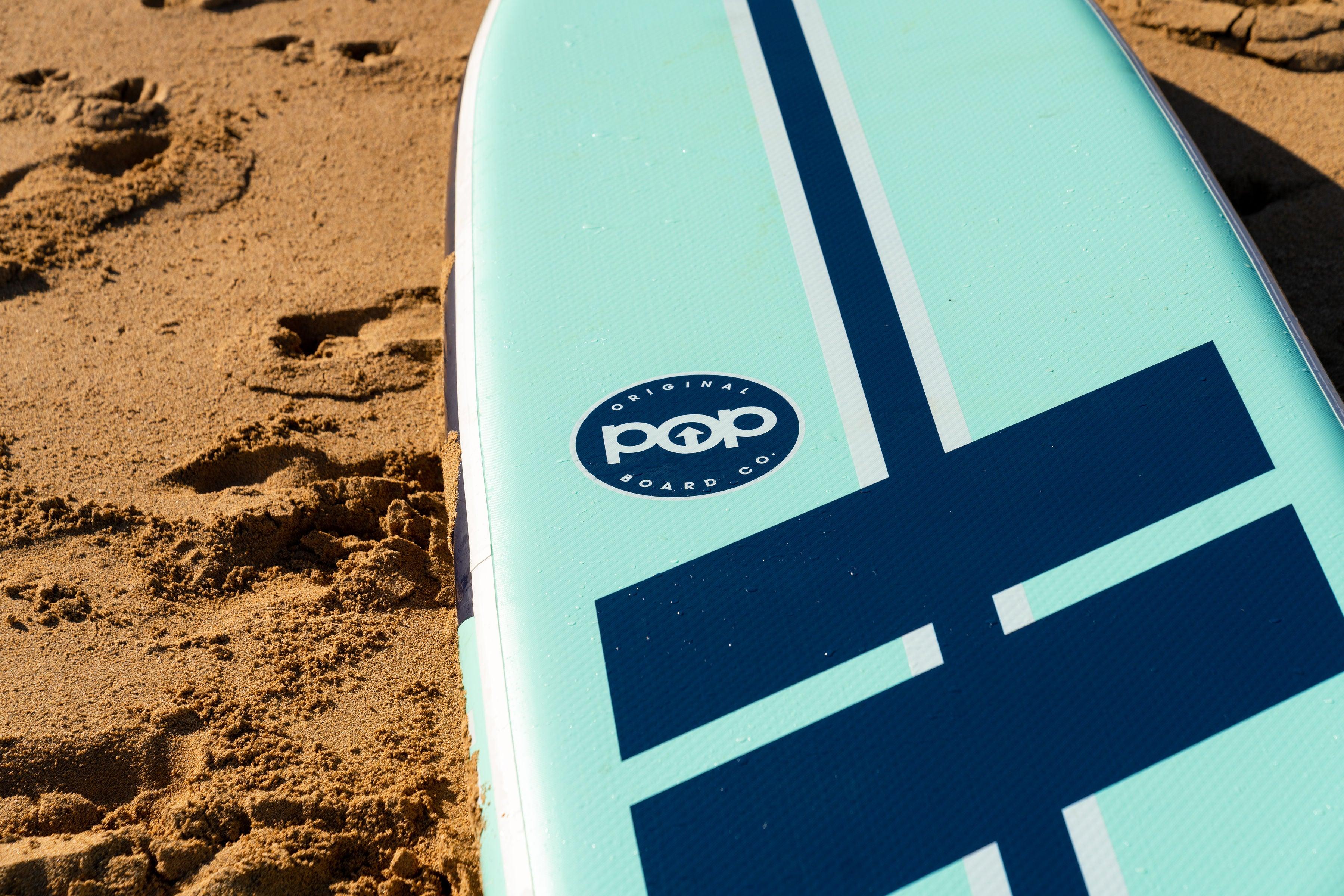 11'0 Yacht Hopper - Teak/Blue/Mint - Canadian Board Company