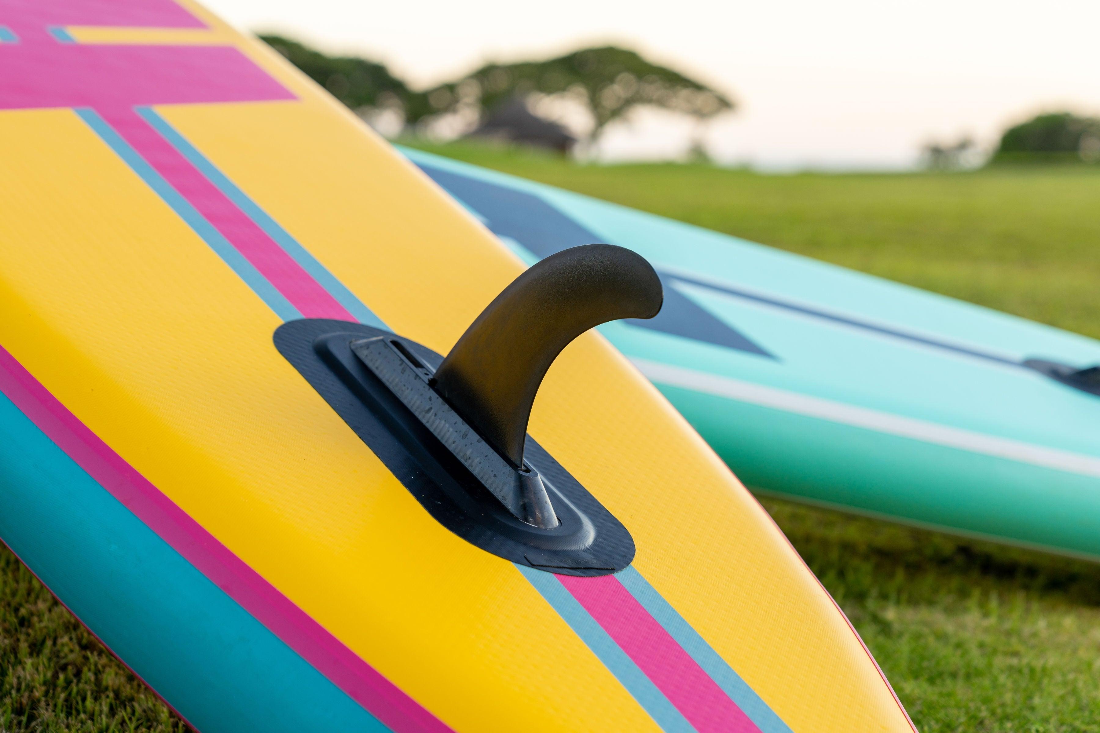11'0" Yacht Hopper - Turq/Pink/Yellow - Green Program (Used) - Canadian Board Company