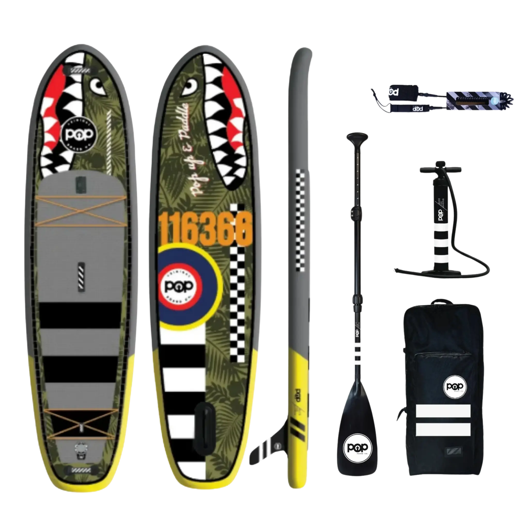 11'6 El Capitan Bomber Inflatable SUP - Touring & Stability