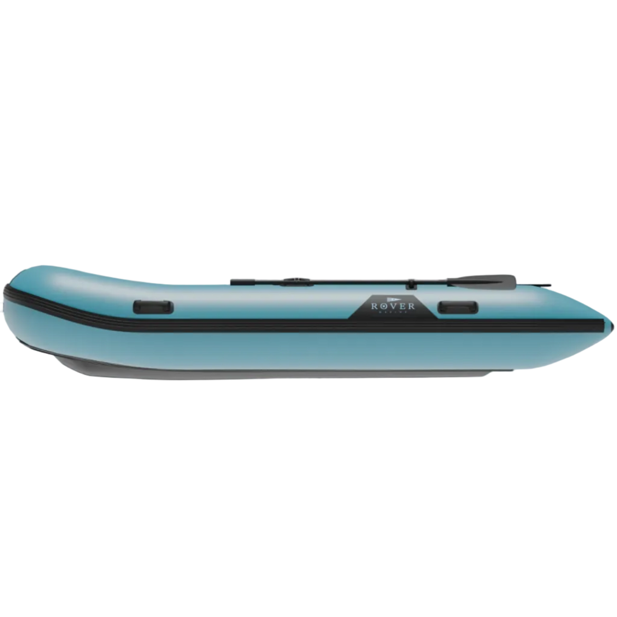 A clean left side profile view of the 12ft battle boat without background.