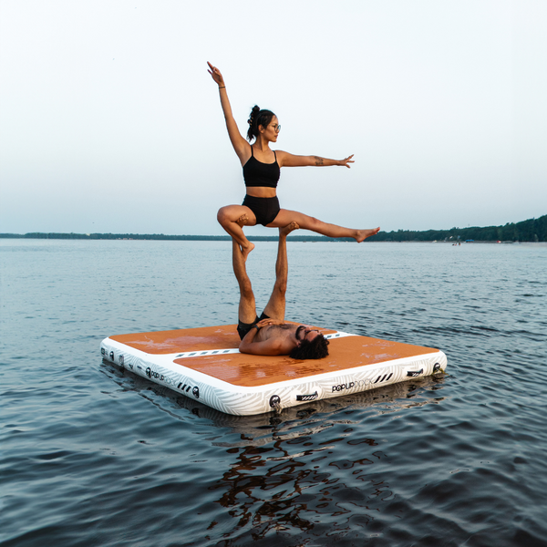 POP UP DOCK - Inflatable Dock - Party Barge - 60 Day Guarantee