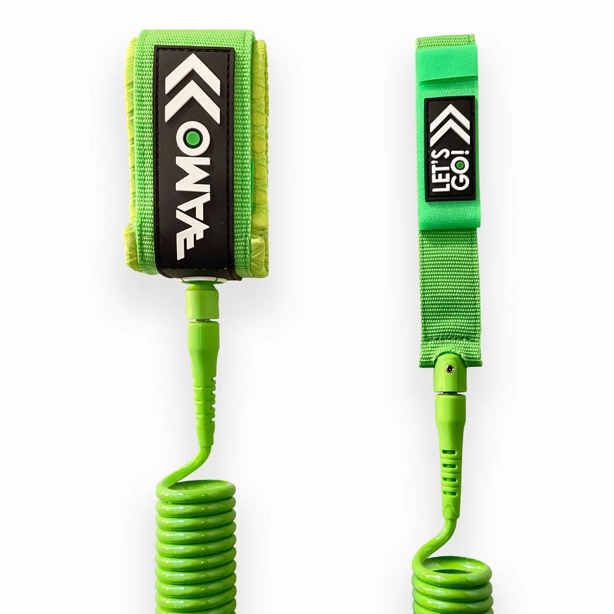 9' Full Coiled SUP Paddleboard Leash - Vibrant Collection - Full Coil Leash - VAMO - www.vamolife.com