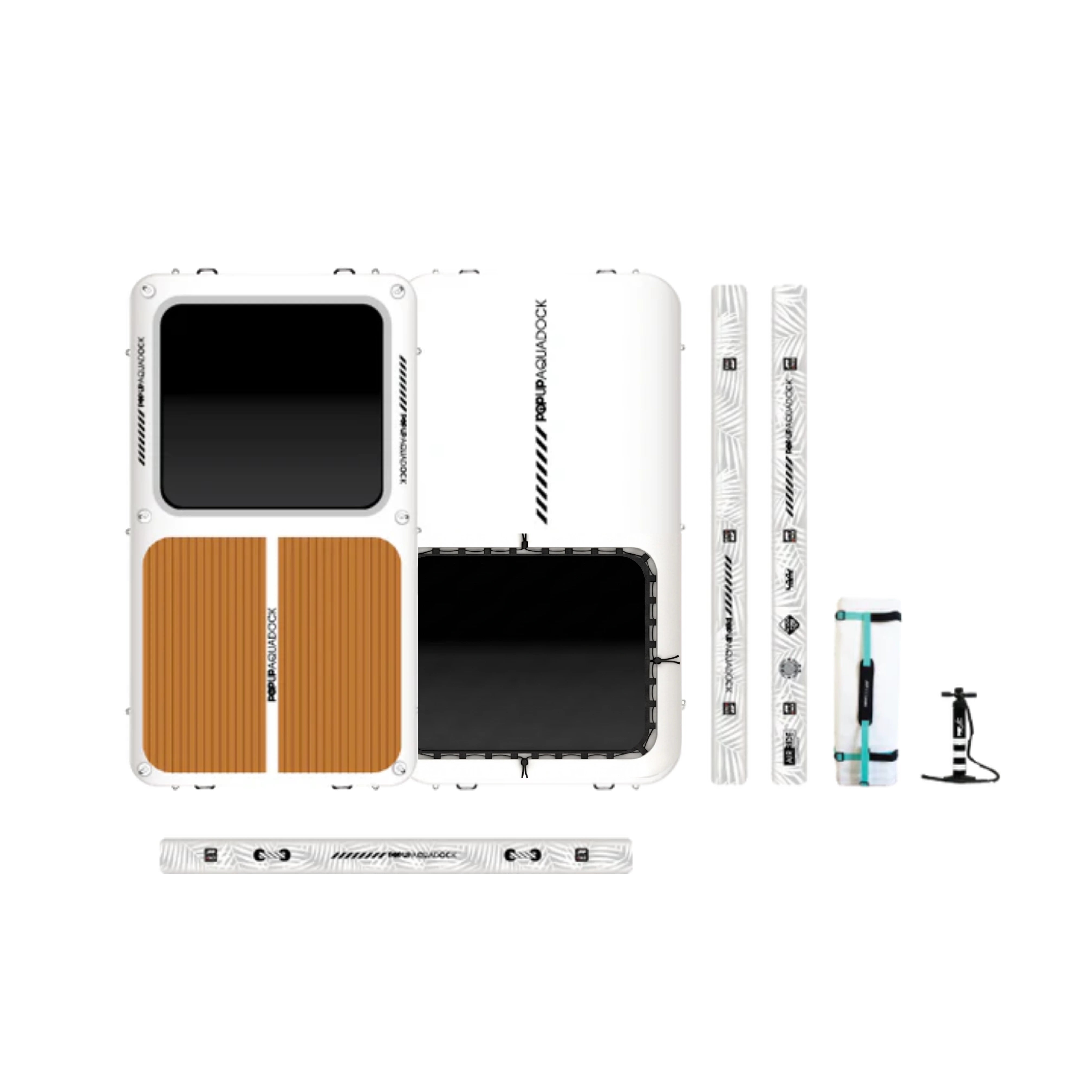 14' Inflatable Floating Dock - POPUP AQUADOCK - Premium Water Platform