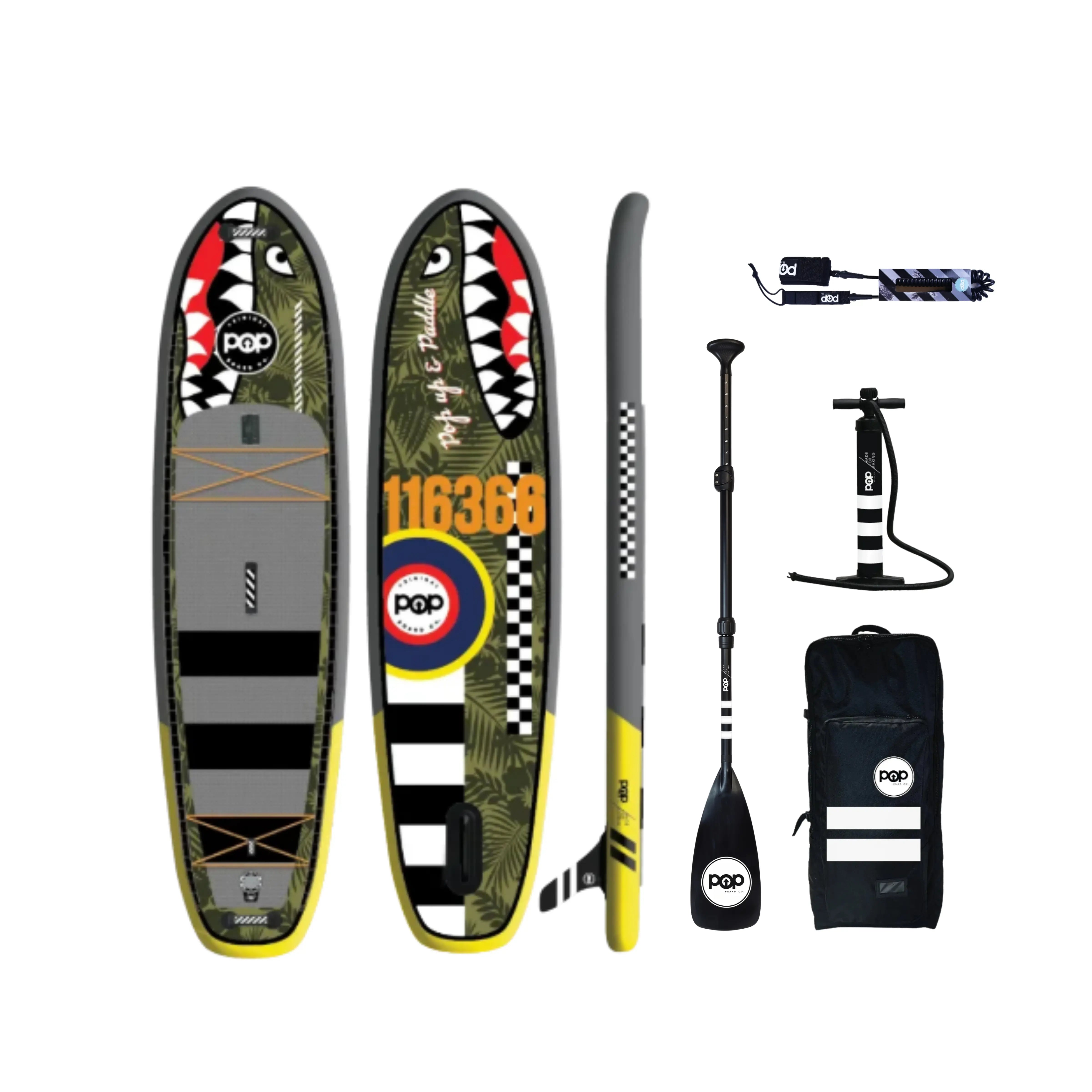 11'6 El Capitan Bomber Inflatable SUP - Touring & Stability