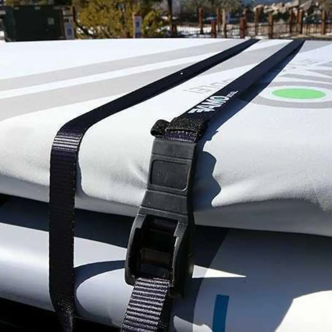 Vamo Basic 15' Tie Down Straps with Silicone Buckle Cover