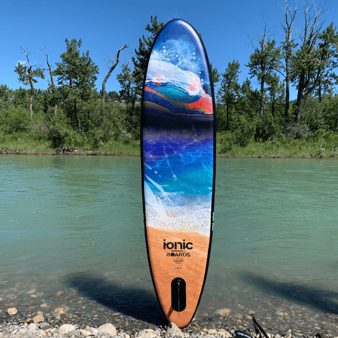 Ionic All Water - Black Wave - 11'0 Inflatable Paddle Board Package - Canadian Board Company