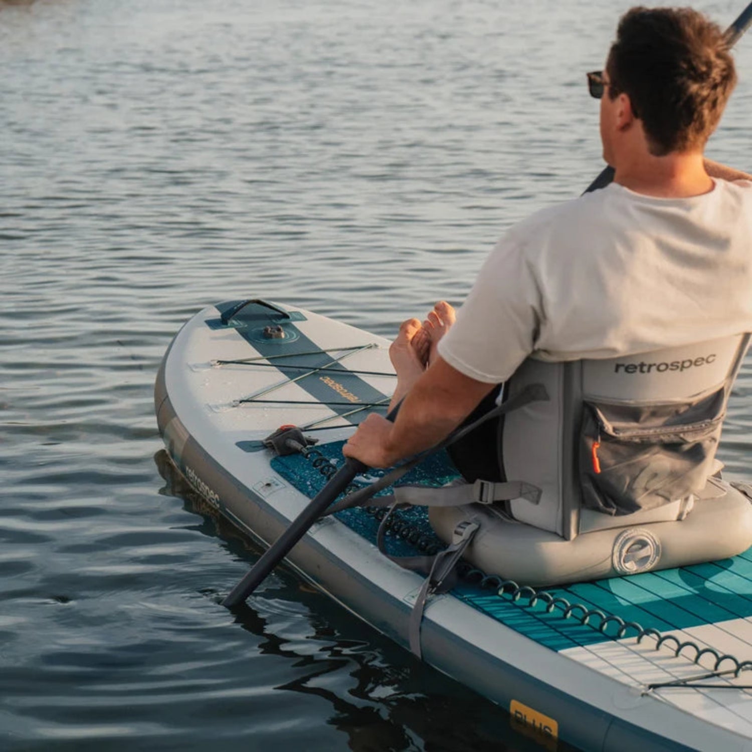 AerComfort Kayak Seat - iSUP/Platforms - Harbor Gray