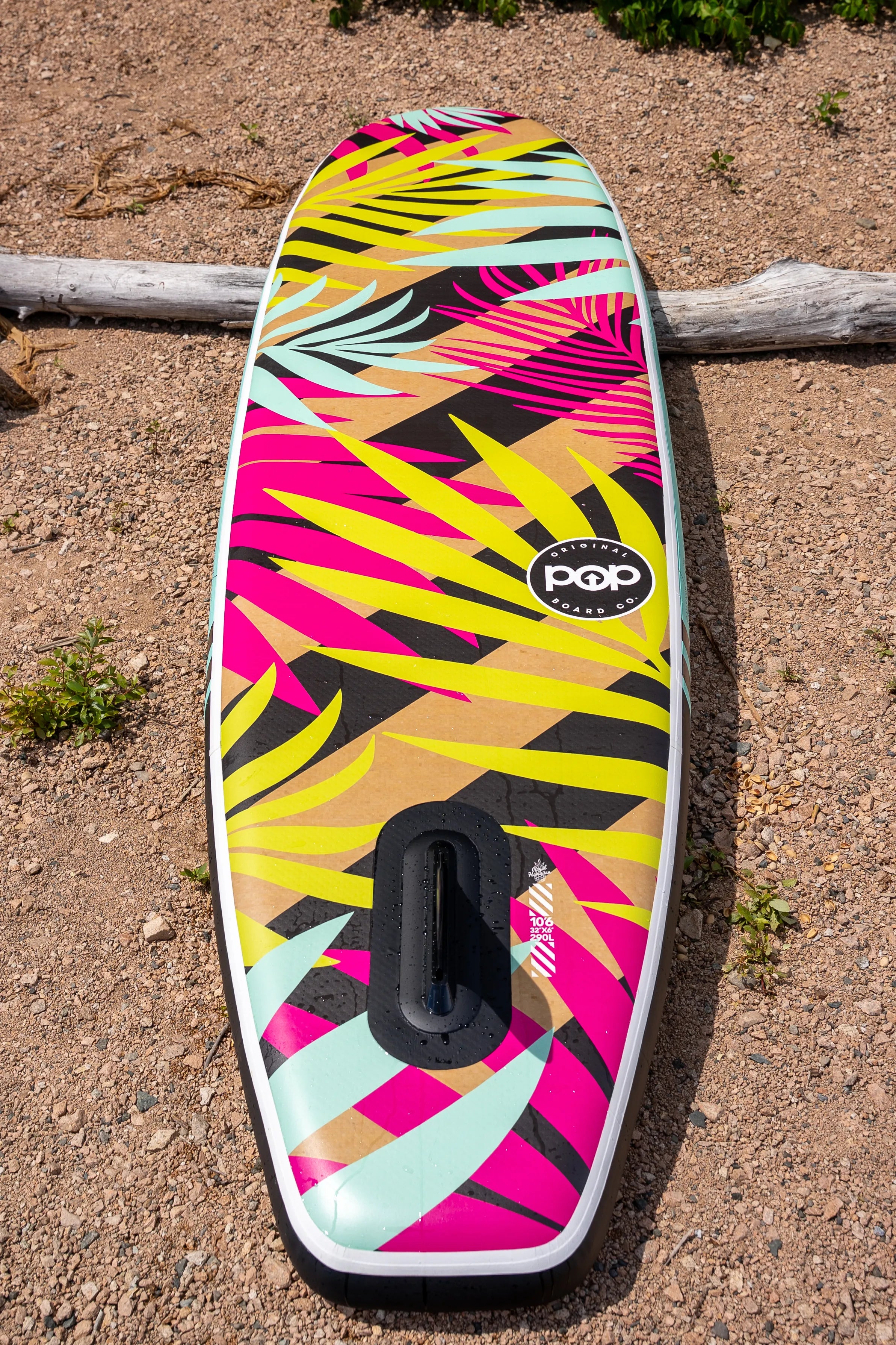 10'6 Royal Hawaiian Palm Inflatable SUP - Performance & Agility