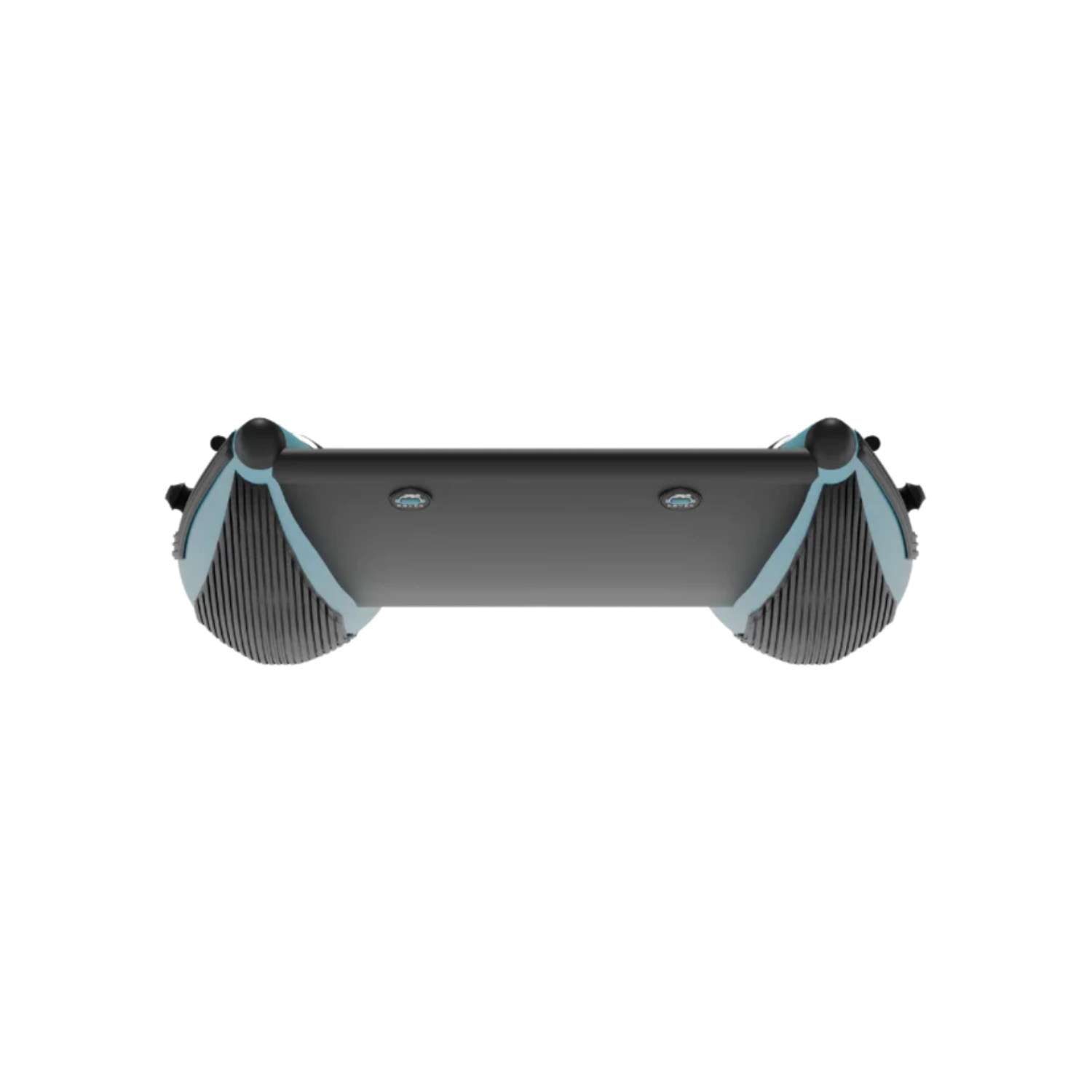 Front bow view of the Rover Marine Battle Cat inflatable boat.