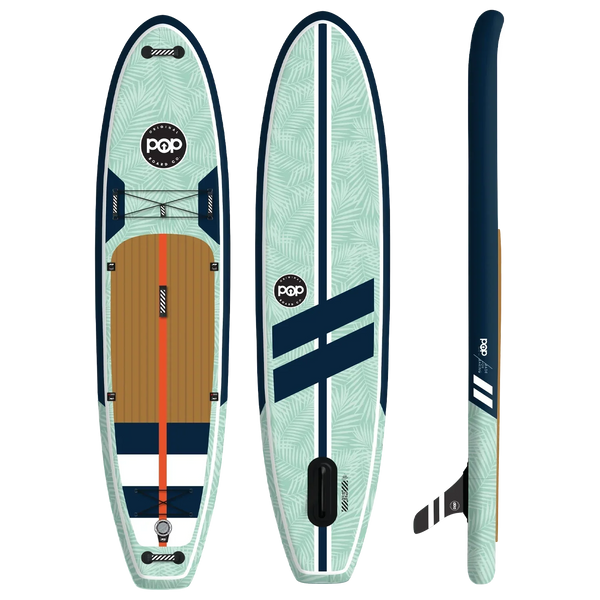 11' Inflatable SUP Paddleboard | Yacht Hopper Mint