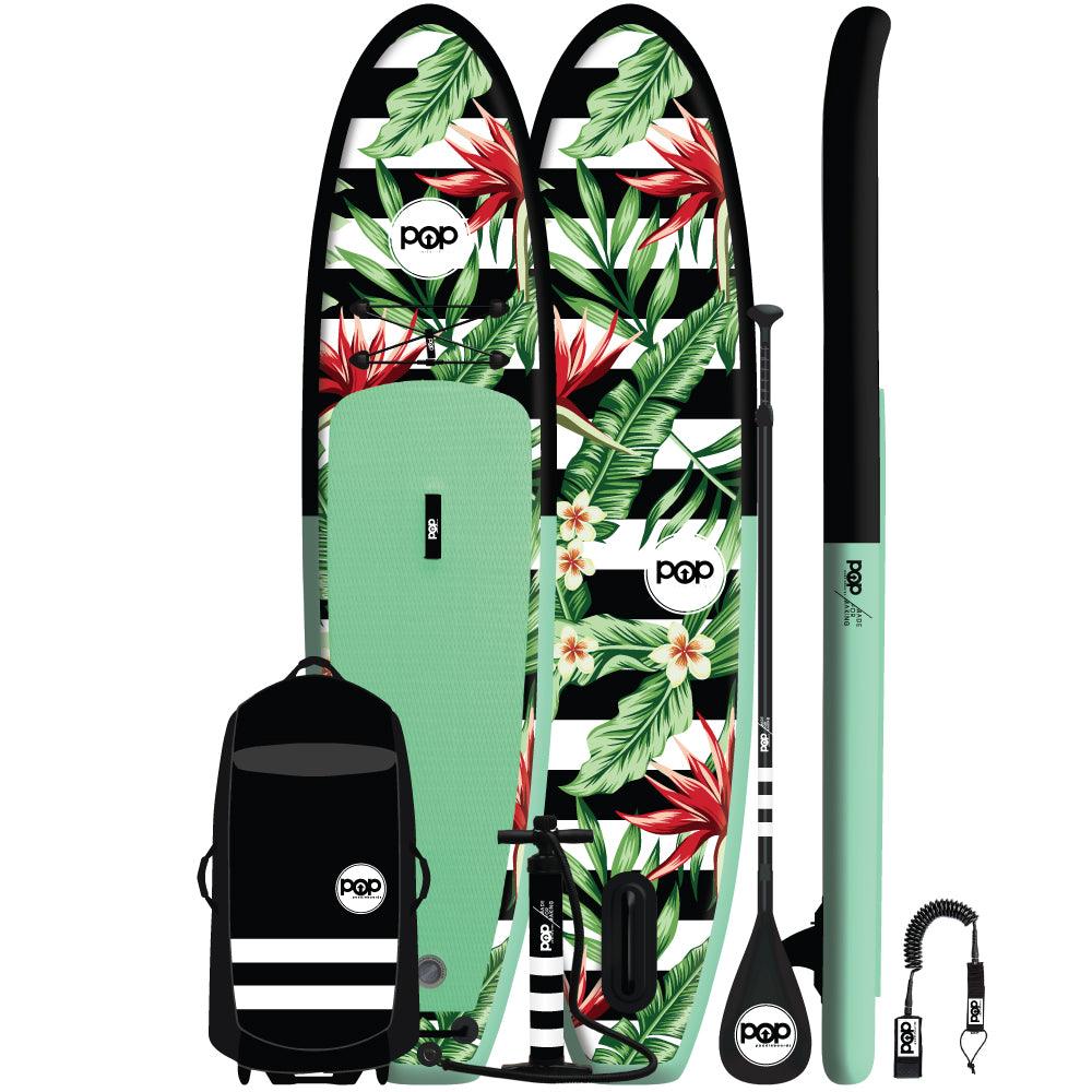 POP Board Co. - The Royal Hawaiian - Mint/Black - Canadian Board Company