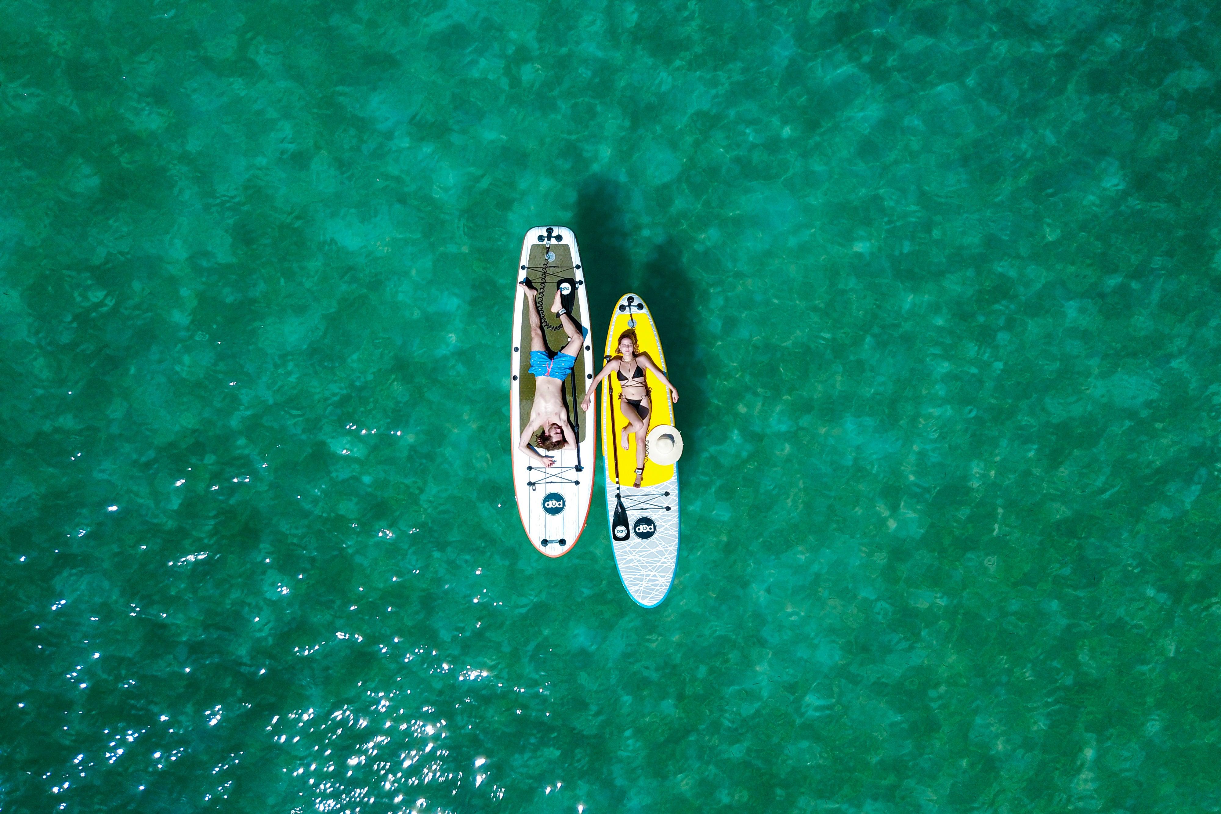 11"0 PopUp Yellow/Turquoise - Canadian Board Company