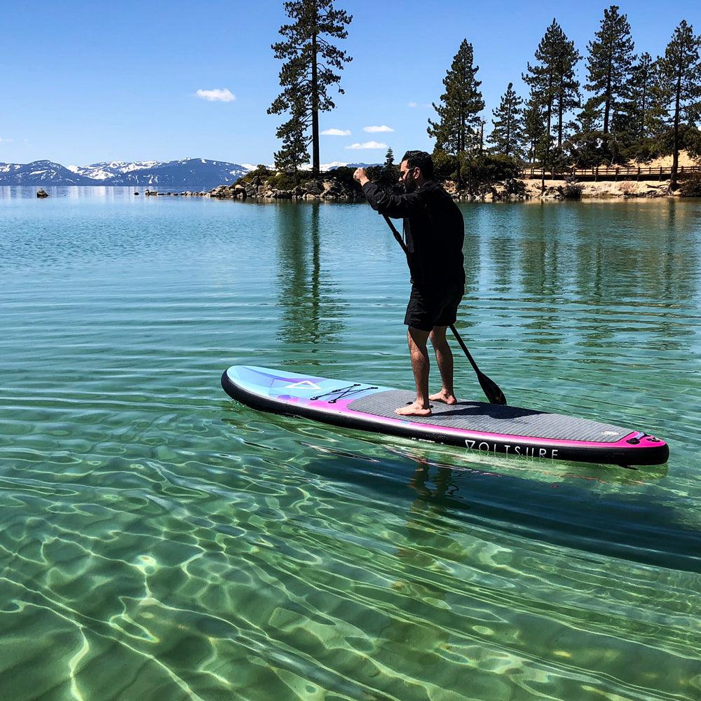 11’0 ROVER BLACK INFLATABLE PADDLEBOARD - Canadian Board Company