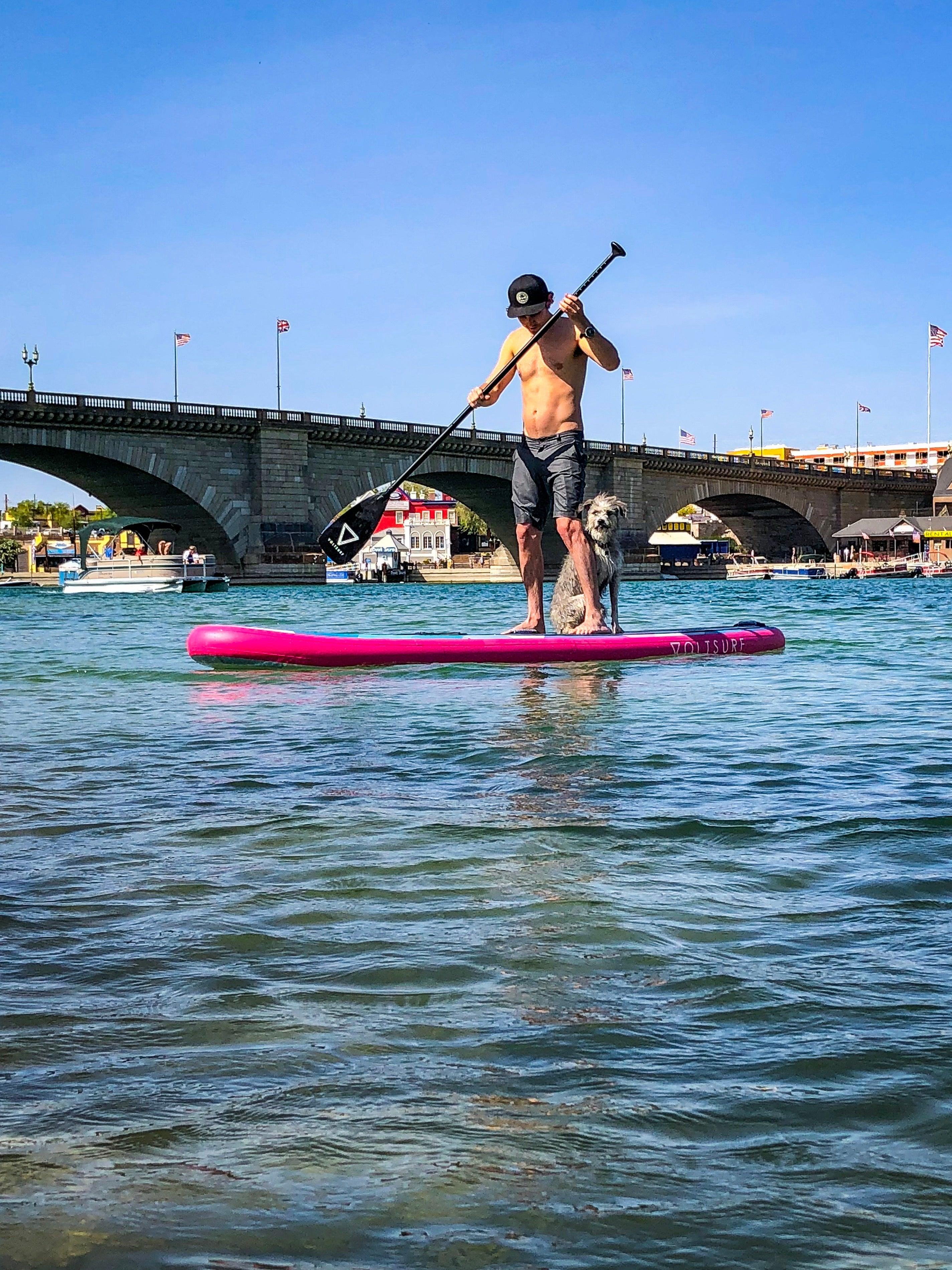 11’0 ROVER PINK INFLATABLE PADDLEBOARD - Canadian Board Company