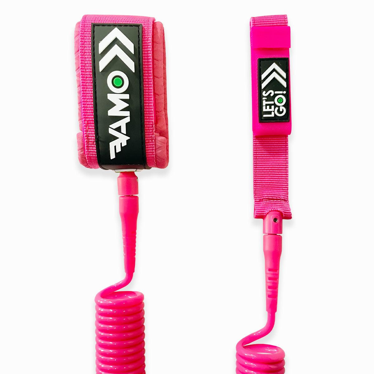 9' Full Coiled SUP Paddleboard Leash - Vibrant Collection - Full Coil Leash - VAMO - www.vamolife.com